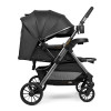 Ninos Maxi 2 - прогулочная коляска для путешествий, легкая и компактная • Black Graphite