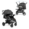 Ninos Maxi 2 - прогулочная коляска для путешествий, легкая и компактная • Black Graphite