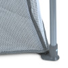 El Camino SWIFT 4 ME 1196 - детский манеж, квадратный, откидной бортик • Dark Gray