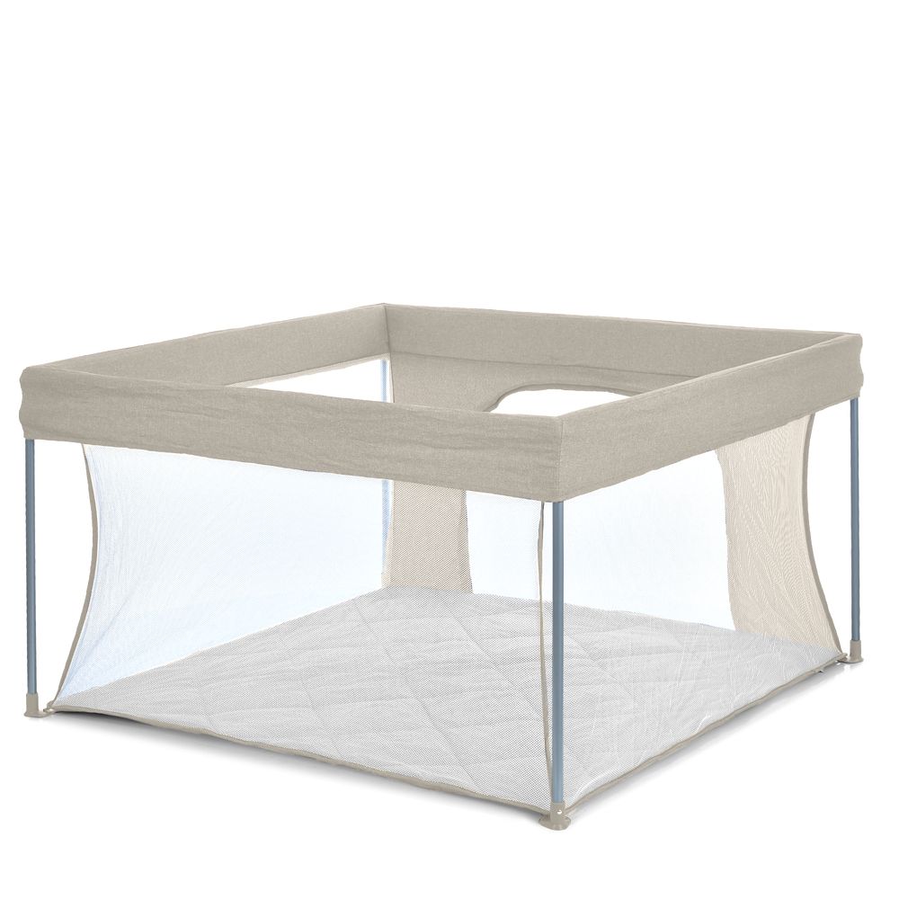 El Camino SWIFT 4 ME 1196 - детский манеж, квадратный, откидной бортик • Beige