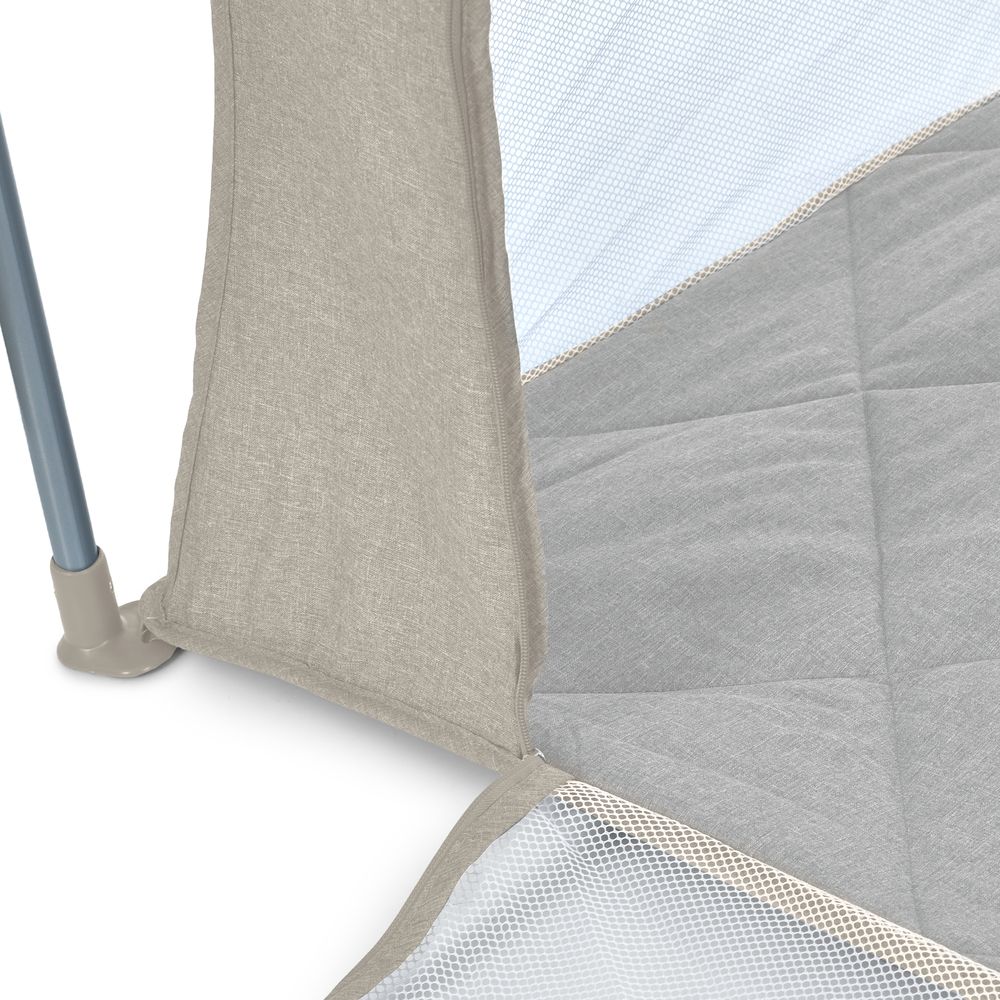 El Camino SWIFT 4 ME 1196 - детский манеж, квадратный, откидной бортик • Beige