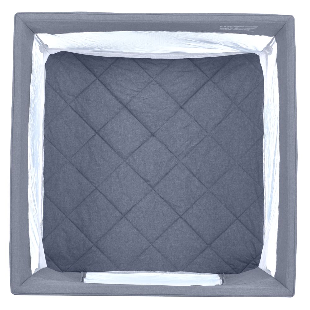 El Camino SWIFT 4 ME 1196 - детский манеж, квадратный, откидной бортик • Grey El Camino SWIFT 4 ME 1196 - детский манеж, квадратный, откидной бортик • Grey