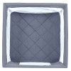El Camino SWIFT 4 ME 1196 - детский манеж, квадратный, откидной бортик • Grey