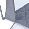 El Camino SWIFT 4 ME 1196 - детский манеж, квадратный, откидной бортик • Grey