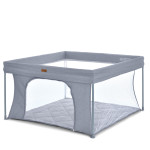 El Camino SWIFT 4 ME 1196 - детский манеж, квадратный, откидной бортик • Grey El Camino SWIFT 4 ME 1196 - детский манеж, квадратный, откидной бортик • Grey