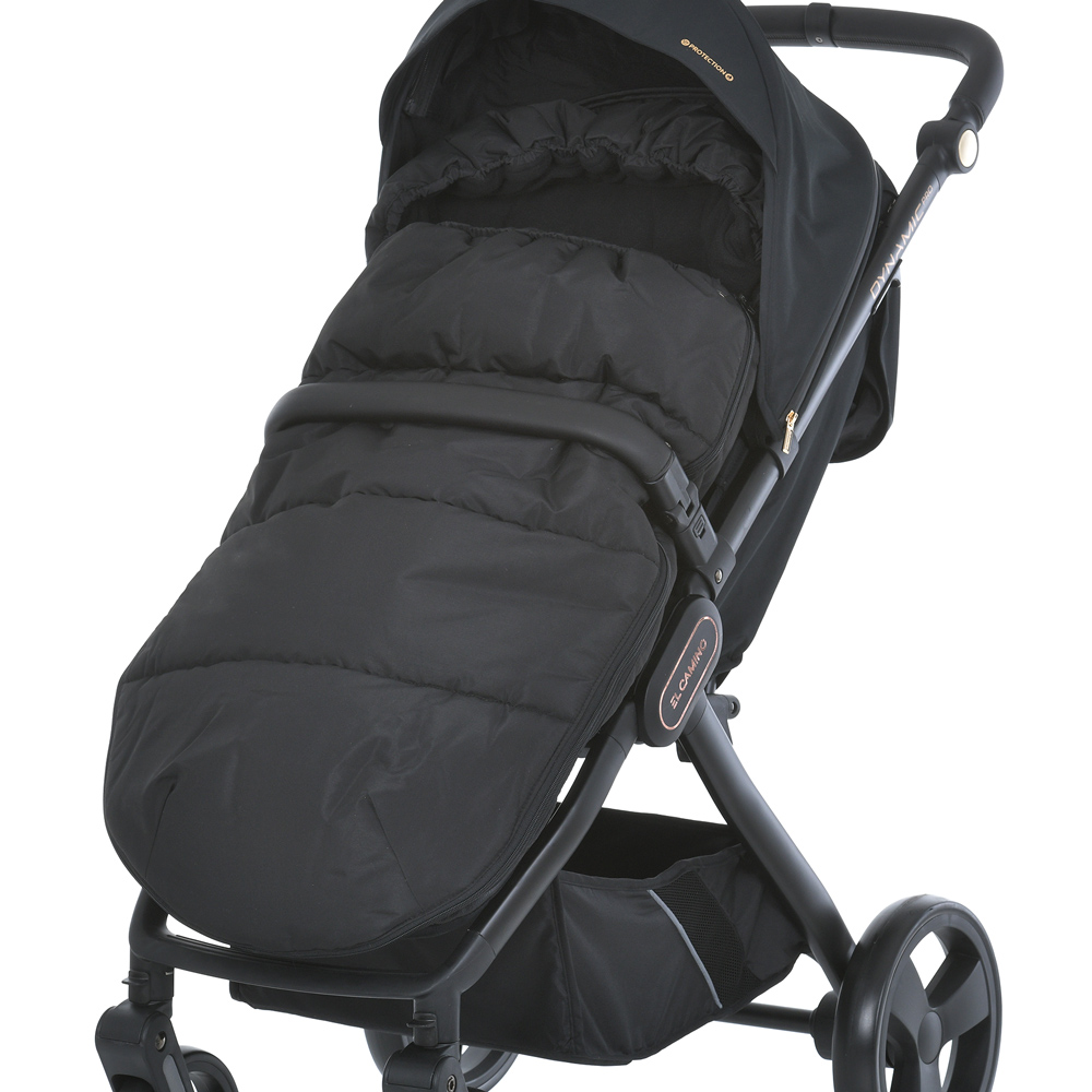 Конверт в коляску El Camino ME 1131 Footmuff Plus Black