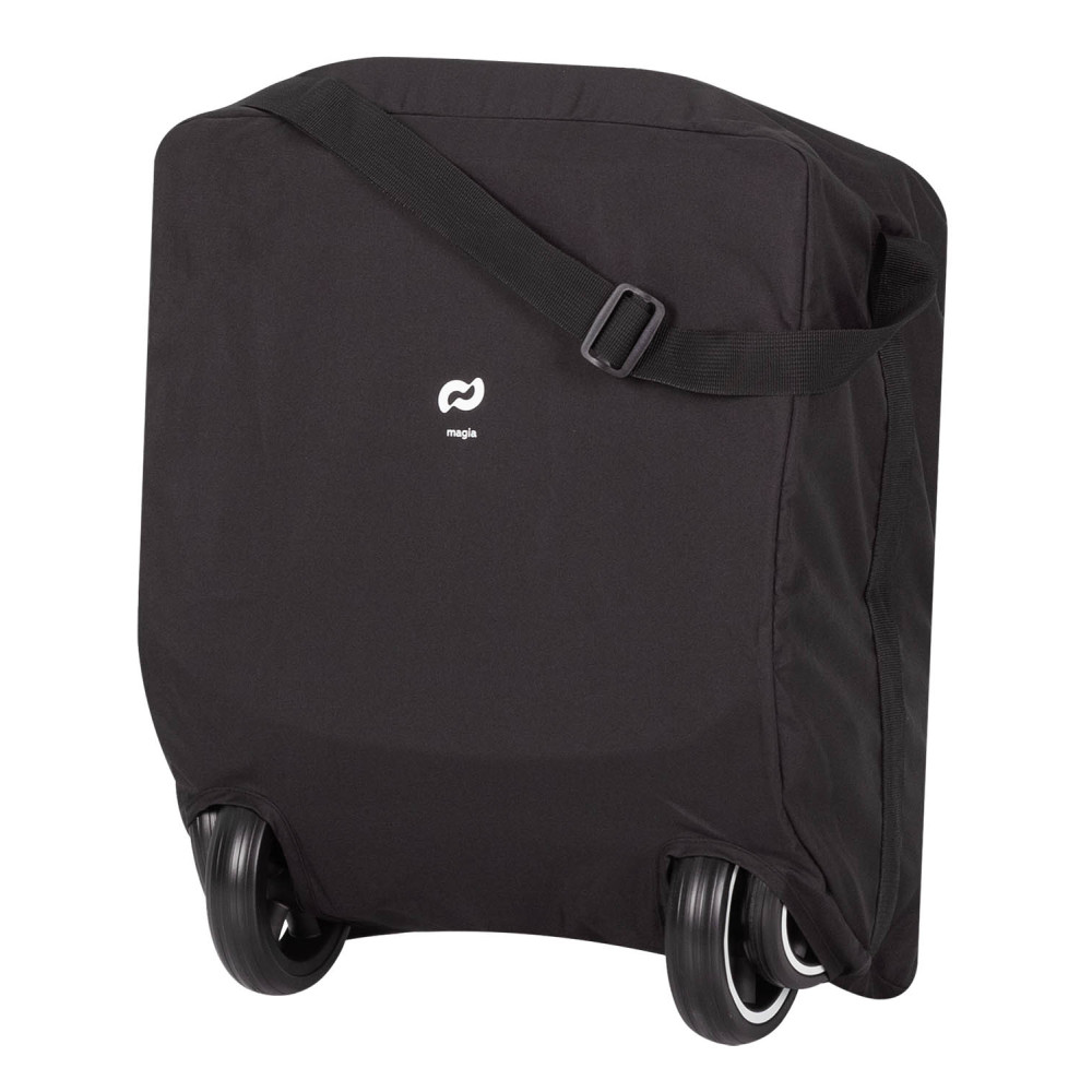 Carrello Magia 2025 CRL-5555 - легкий прогулянковий візок Каррелло Магія, прогулянкова коляска для подорожей, розмір ручної поклажі, компактне складання • Cocoa Beige