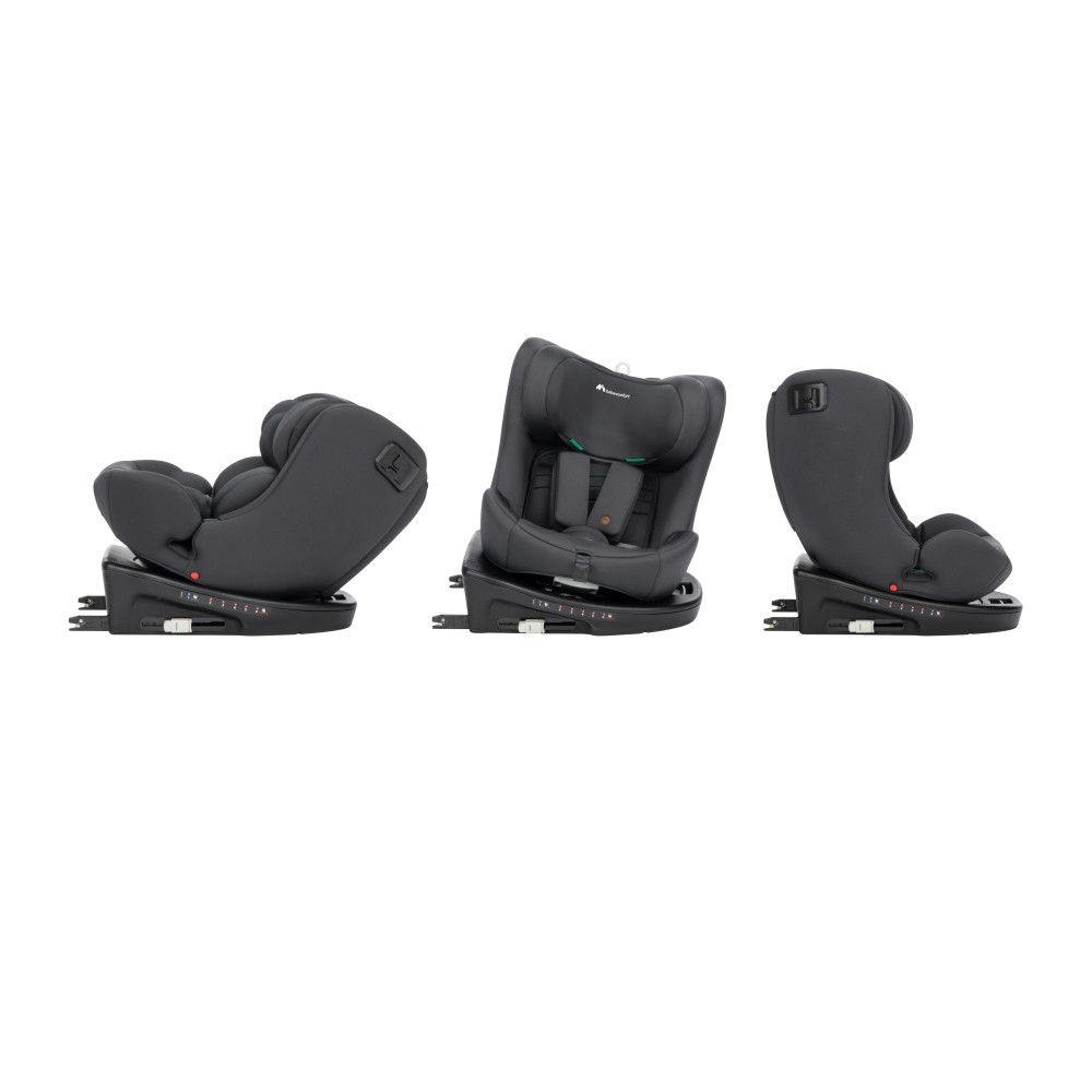 Bebe Confort Athena 360 - обертове автокрісло для новонародженого (від народження до 4 років / 40 - 105 см), система кріплення ISOFIX • Mineral Graphite (8106153210) Bebe Confort Athena 360 - обертове автокрісло для новонародженого (від народження до 4 років / 40 - 105 см), система кріплення ISOFIX • Mineral Graphite (8106153210)
