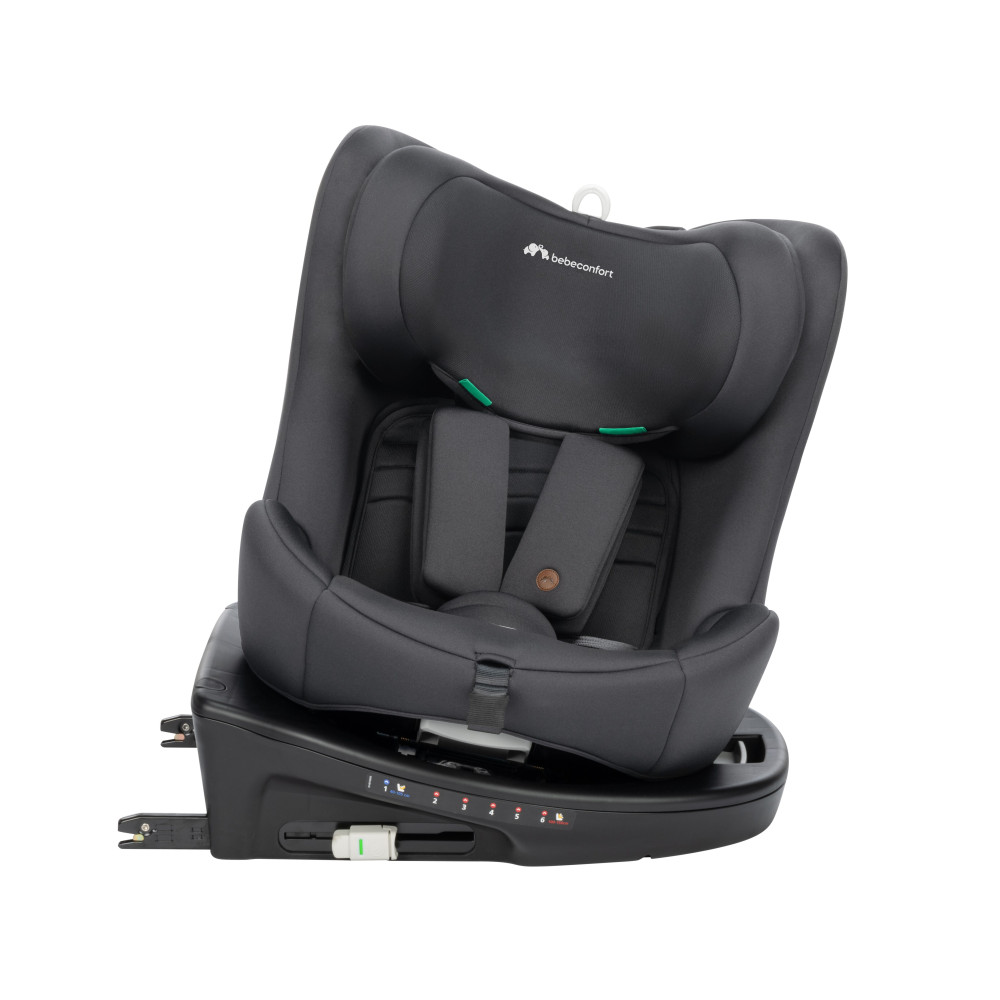 Bebe Confort Athena 360 - обертове автокрісло для новонародженого (від народження до 4 років / 40 - 105 см), система кріплення ISOFIX • Mineral Graphite (8106153210) Bebe Confort Athena 360 - обертове автокрісло для новонародженого (від народження до 4 років / 40 - 105 см), система кріплення ISOFIX • Mineral Graphite (8106153210)