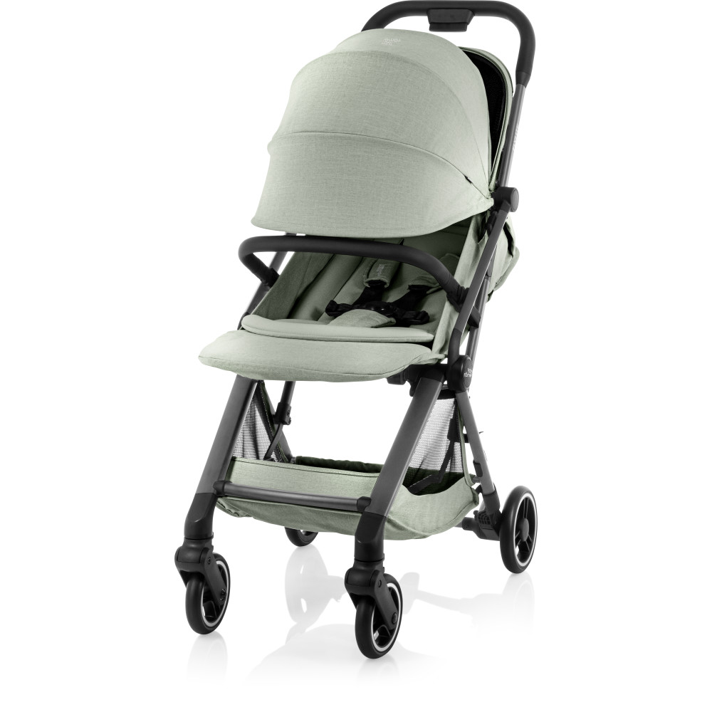 Britax Romer Flylite - всесезонна прогулянкова коляска для подорожей, легка, компактна та маневрена • Sage Green Britax Romer Flylite - всесезонна прогулянкова коляска для подорожей, легка, компактна та маневрена • Sage Green