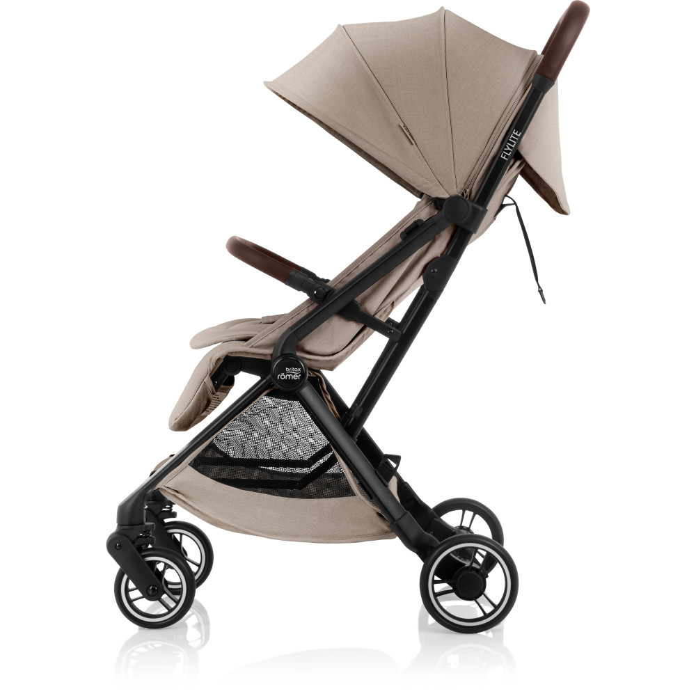 Britax Romer Flylite - всесезонна прогулянкова коляска для подорожей, легка, компактна та маневрена • Teak
