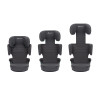 Bebe Confort HERA i-Safe - дитяче автокрісло (від 3.5 до 12 років / 100 - 150 см) • Mineral Graphite (8102153210)