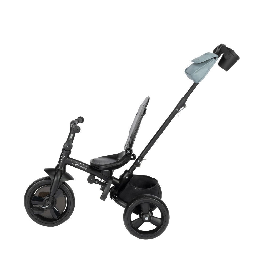 Bebe Confort Windy - дитячий триколісний велосипед, батьківська ручка, кошик • Mineral Blue (1144082210)