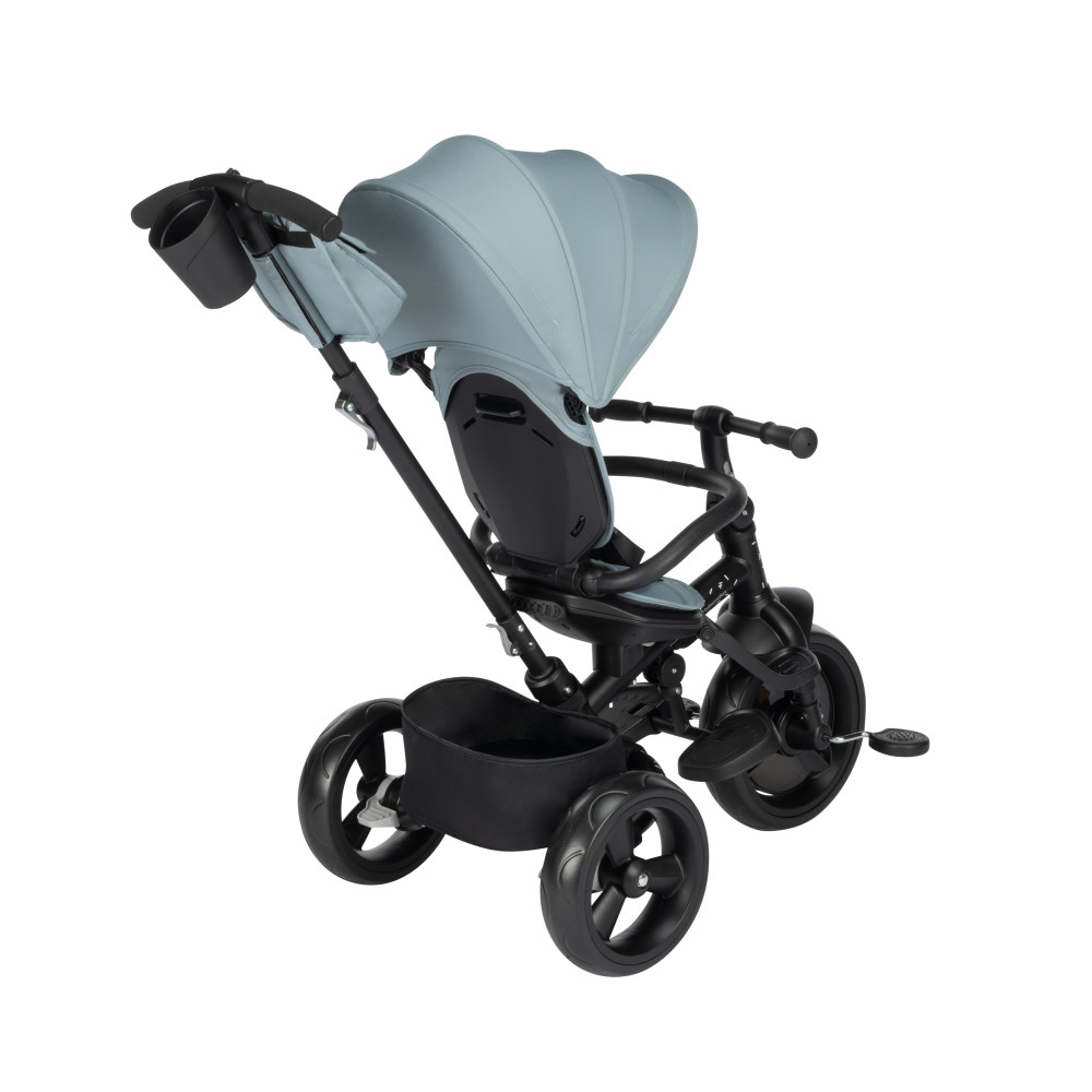 Bebe Confort Windy - дитячий триколісний велосипед, батьківська ручка, кошик • Mineral Blue (1144082210)