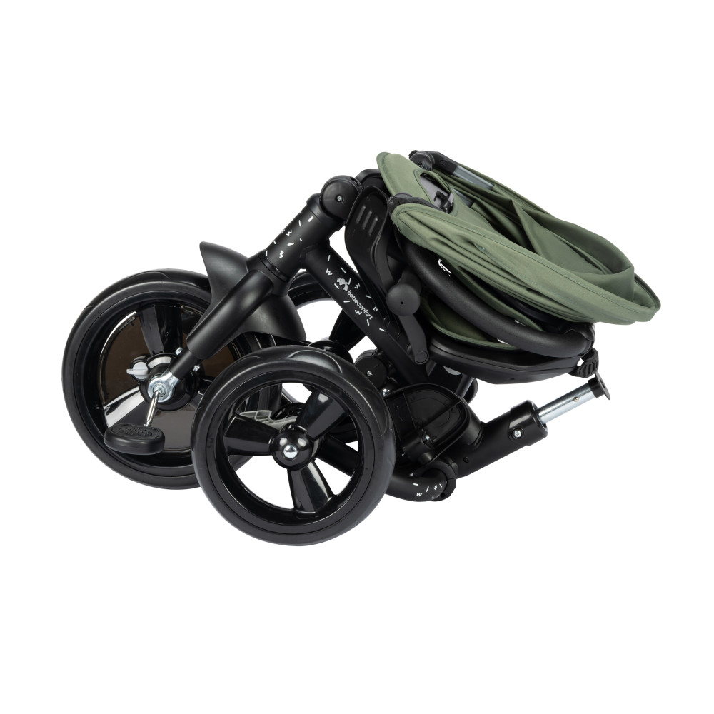 Bebe Confort Windy - дитячий триколісний велосипед, батьківська ручка, кошик • Mineral Green (1144116210)