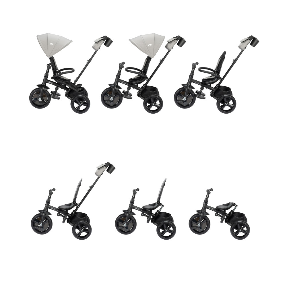 Bebe Confort Windy - дитячий триколісний велосипед, батьківська ручка, кошик • Tinted Grey (1144077210) Bebe Confort Windy - дитячий триколісний велосипед, батьківська ручка, кошик • Tinted Grey (1144077210)