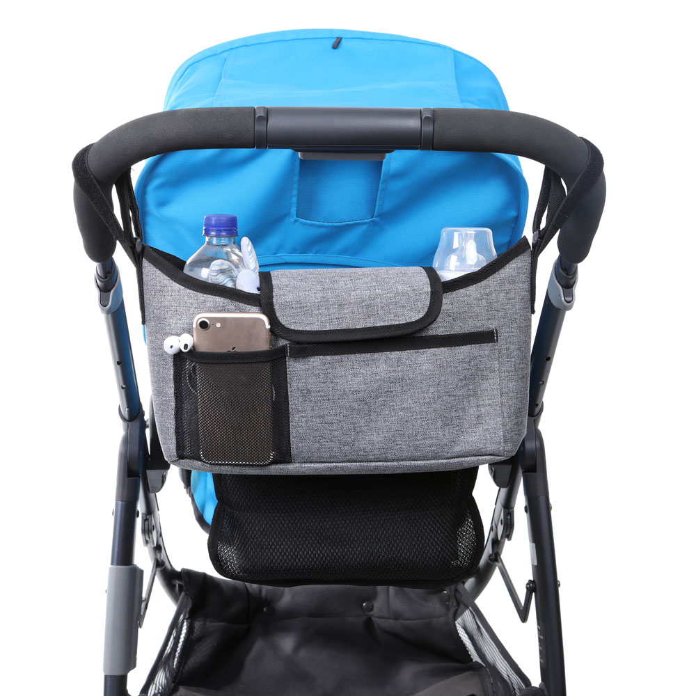 Набор для коляски DreamBaby GREY DENIM (Органайзер, подстаканник, гачки) Набор для коляски DreamBaby GREY DENIM (Органайзер, подстаканник, гачки)