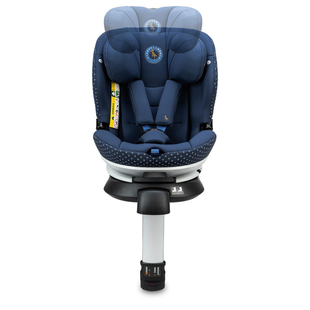 Storchenmuhle Niki complete i-Size - поворотне дитяче автокрісло для новонародженого (від народження до 12 років / 40 - 150 см), система кріплення Isofix • Iris (108-275-307) Storchenmuhle Niki complete i-Size - поворотне дитяче автокрісло для новонародженого (від народження до 12 років / 40 - 150 см), система кріплення Isofix • Iris (108-275-307)
