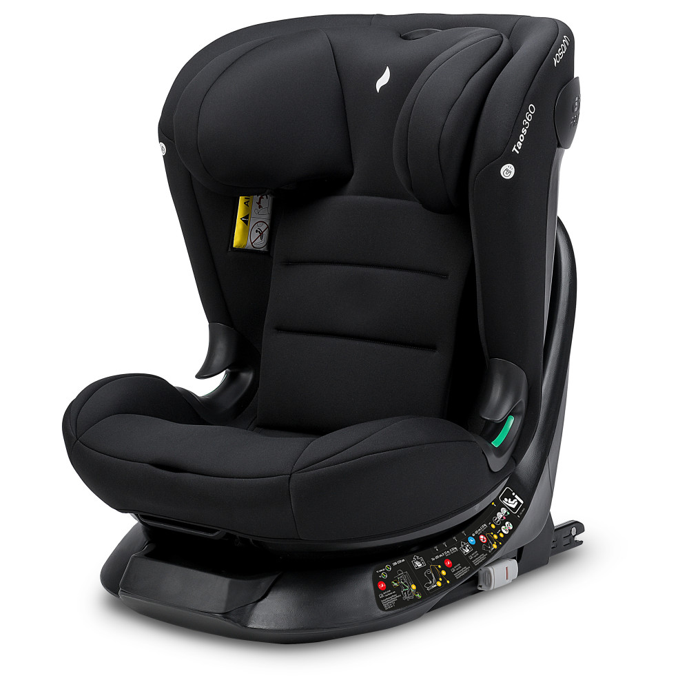 Osann Taos360 i-Size - поворотное детское автокресло (с рождения до 12 лет / 40 - 150 см), крепление ISOFIX • Grey Melange