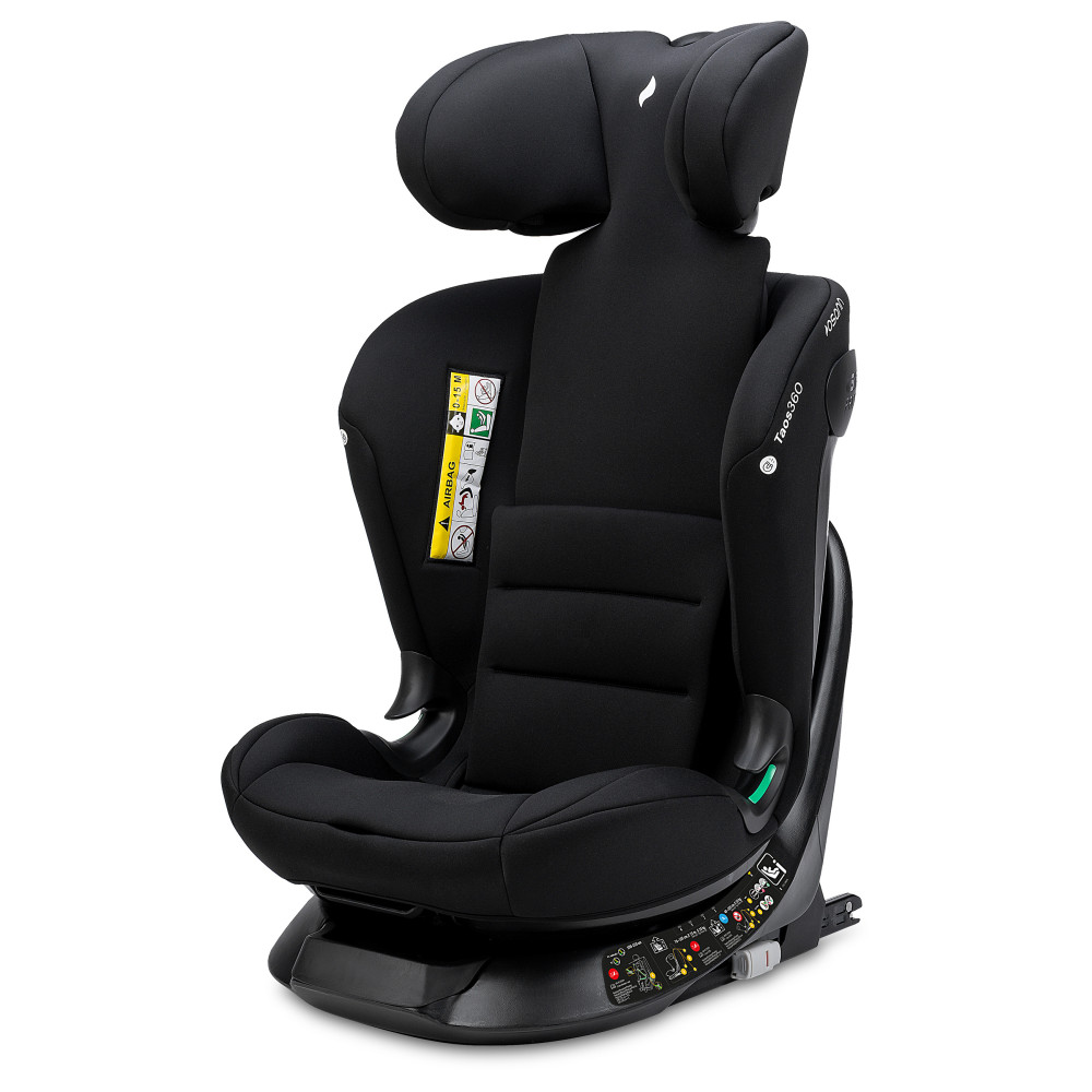Osann Taos360 i-Size - поворотное детское автокресло (с рождения до 12 лет / 40 - 150 см), крепление ISOFIX • Grey Melange