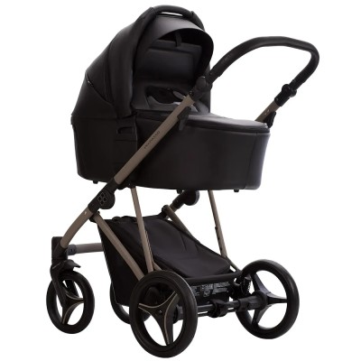 Bebetto Pelpasso Pro - универсальная детская коляска 2в1, экокожа, большие колеса • 03 Kashmir