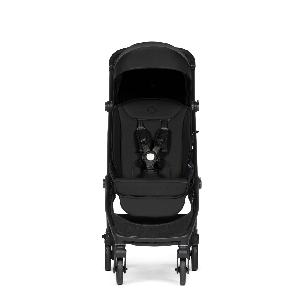 Bumprider Connect mini - прогулочная детская коляска, выдвижная подставка для ног, премиальная система ремней EasySlide • Black