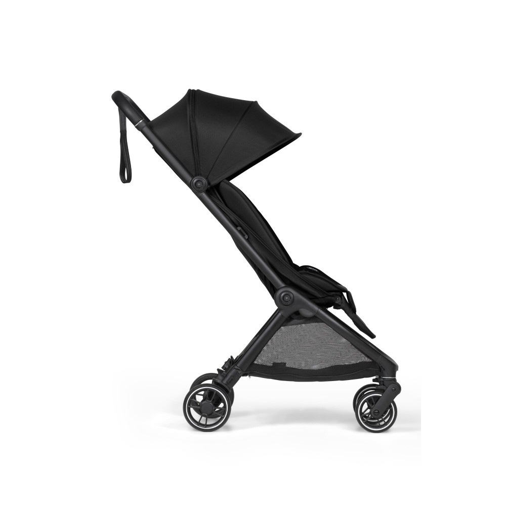 Bumprider Connect mini - прогулочная детская коляска, выдвижная подставка для ног, премиальная система ремней EasySlide • Black