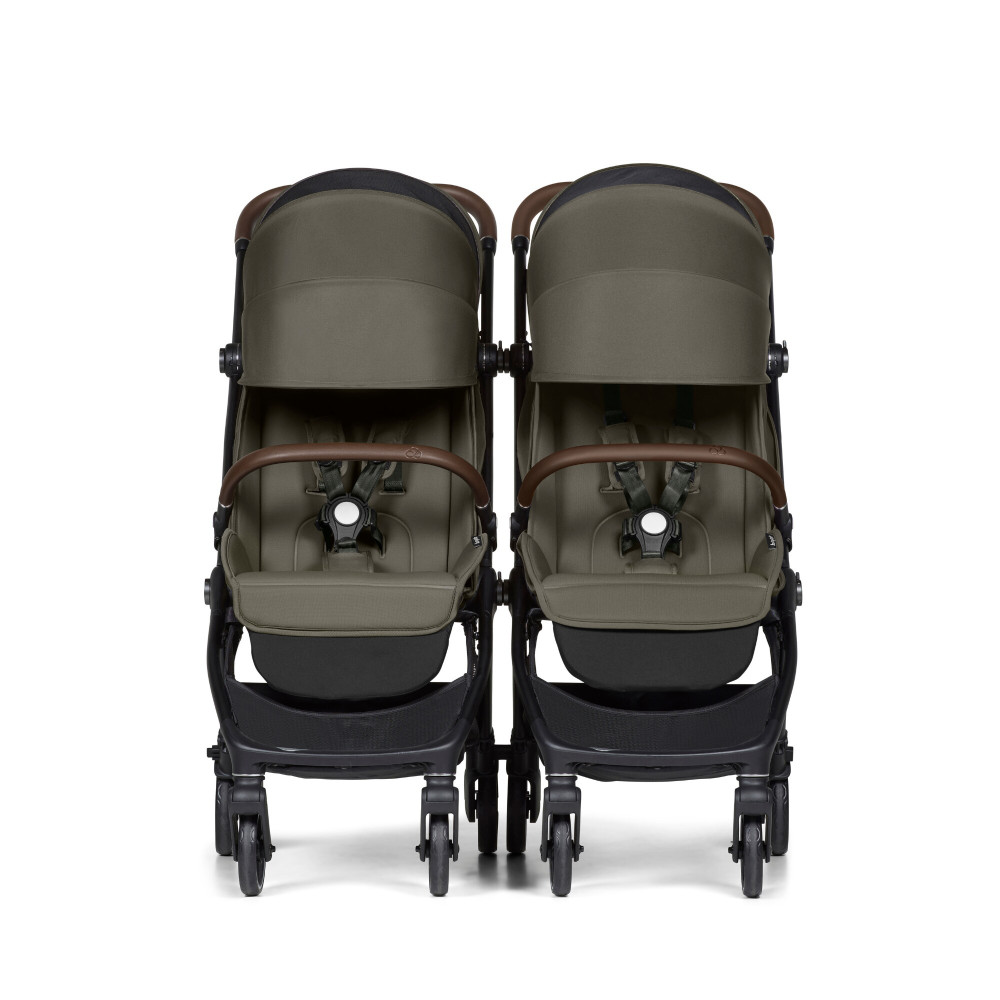 Bumprider Connect mini - прогулочная детская коляска, выдвижная подставка для ног, премиальная система ремней EasySlide • Forest Green Bumprider Connect mini - прогулочная детская коляска, выдвижная подставка для ног, премиальная система ремней EasySlide • Forest Green