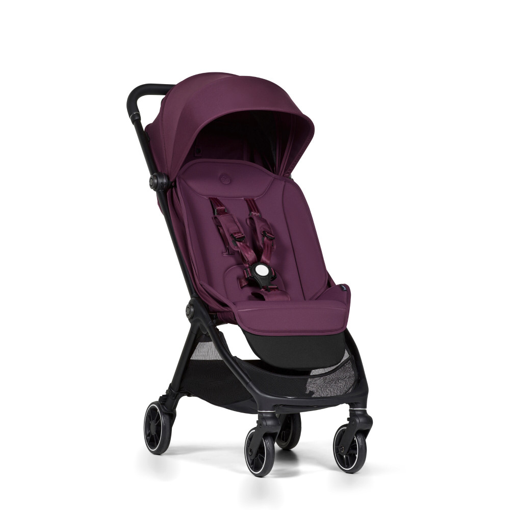 Bumprider Connect mini - прогулочная детская коляска, выдвижная подставка для ног, премиальная система ремней EasySlide • Italian Plum