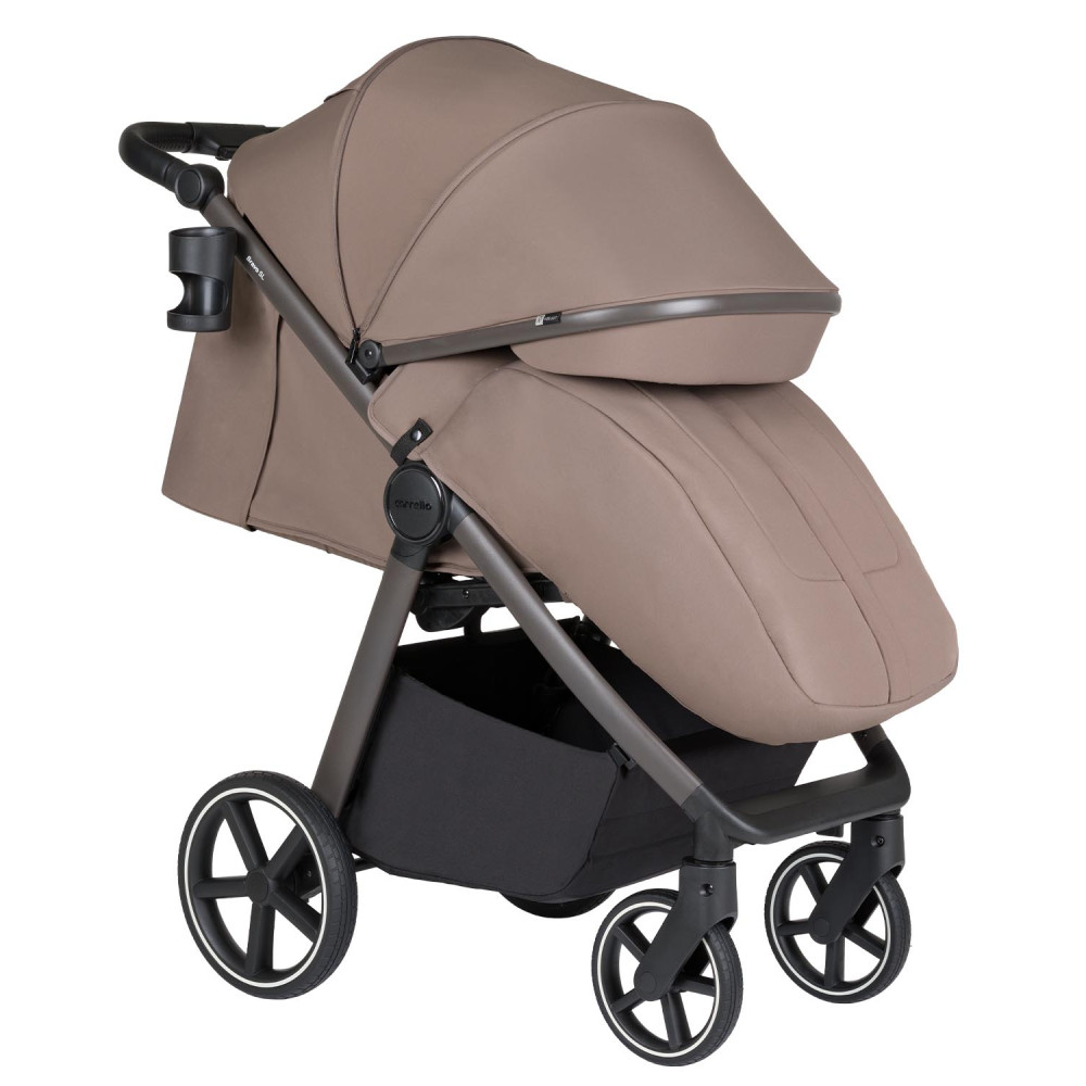 Carrello Bravo SL Deluxe CRL-5520 - прогулочная коляска с большими колесами, всесезонная, регулируемая амортизация, индивидуальная окраска рамы • Desert Beige Carrello Bravo SL Deluxe CRL-5520 - прогулочная коляска с большими колесами, всесезонная, регулируемая амортизация, индивидуальная окраска рамы • Desert Beige