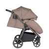 Carrello Bravo SL Deluxe CRL-5520 - прогулочная коляска с большими колесами, всесезонная, регулируемая амортизация, индивидуальная окраска рамы • Desert Beige