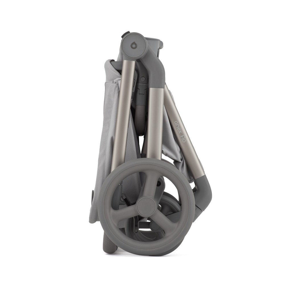 Anex Flo - легка компактна дитяча коляска 2в1 з адаптерами регулювання висоти люльки та прогулянкового сидіння (складна люлька, дихаючий матрац Sorona, телескопічна ручка) • Frossy Anex Flo - легка компактна дитяча коляска 2в1 з адаптерами регулювання висоти люльки та прогулянкового сидіння (складна люлька, дихаючий матрац Sorona, телескопічна ручка) • Frossy