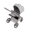 Anex Flo - легка компактна дитяча коляска 2в1 з адаптерами регулювання висоти люльки та прогулянкового сидіння (складна люлька, дихаючий матрац Sorona, телескопічна ручка) • Frossy