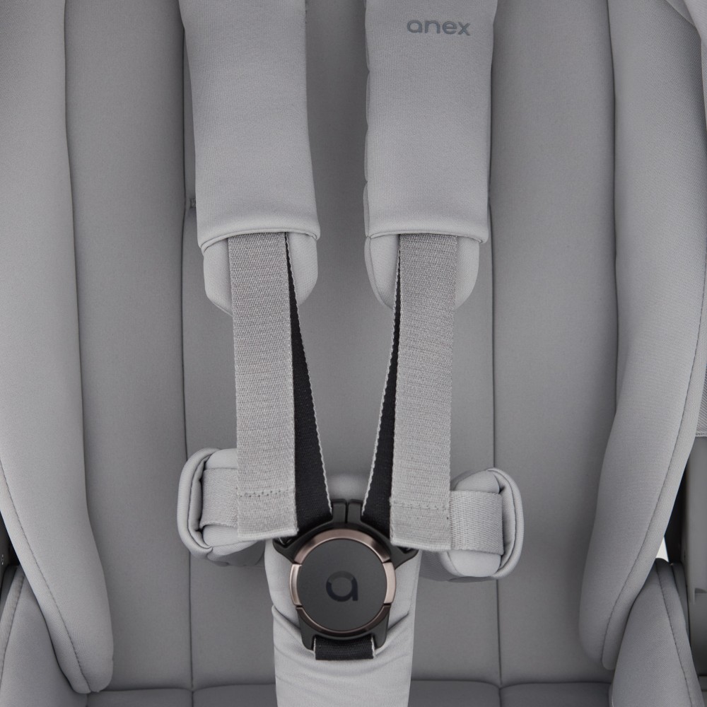 Anex Flo - легка компактна дитяча коляска 2в1 з адаптерами регулювання висоти люльки та прогулянкового сидіння (складна люлька, дихаючий матрац Sorona, телескопічна ручка) • Frossy Anex Flo - легка компактна дитяча коляска 2в1 з адаптерами регулювання висоти люльки та прогулянкового сидіння (складна люлька, дихаючий матрац Sorona, телескопічна ручка) • Frossy