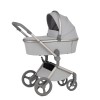 Anex Flo - легка компактна дитяча коляска 2в1 з адаптерами регулювання висоти люльки та прогулянкового сидіння (складна люлька, дихаючий матрац Sorona, телескопічна ручка) • Frossy