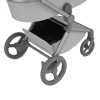 Anex Flo - легка компактна дитяча коляска 2в1 з адаптерами регулювання висоти люльки та прогулянкового сидіння (складна люлька, дихаючий матрац Sorona, телескопічна ручка) • Frossy