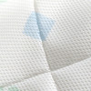 Sonto Sleepset - дышащие бортики для кроватки 120х60 см с закруглёнными краями, безопасные материалы • Молочный с дизайном