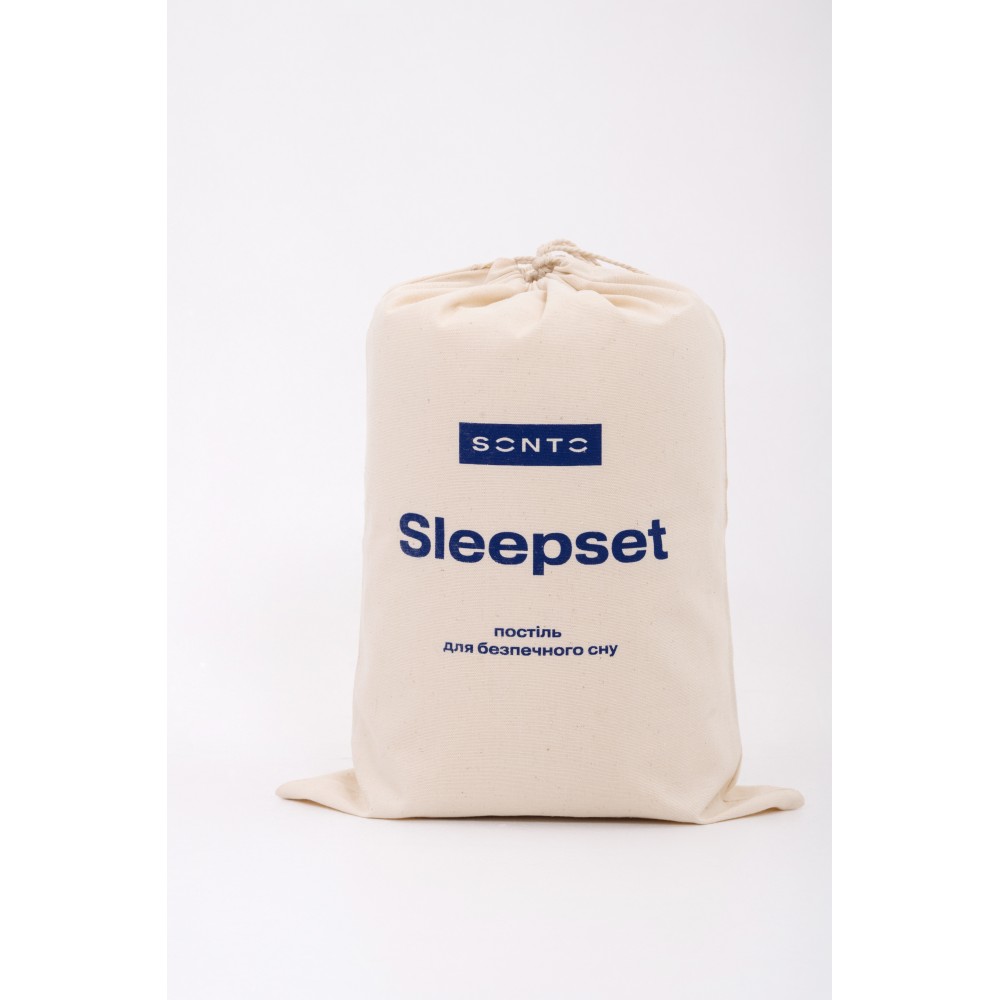 Sonto Sleepset - дитяча ковдра з кнопками на кутках 90х115 см • White