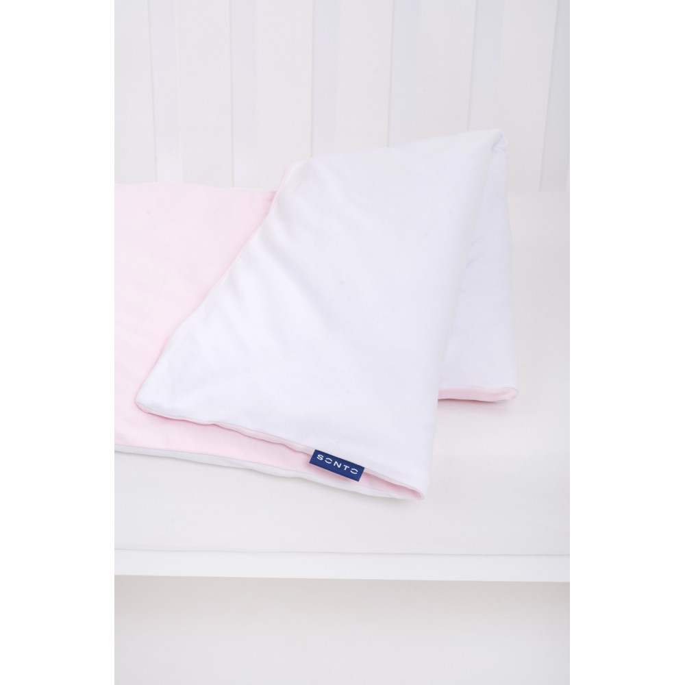 Sonto Sleepset - детский пододеяльник с кнопками на уголках 90х115 см • Розовый Sonto Sleepset - детский пододеяльник с кнопками на уголках 90х115 см • Розовый