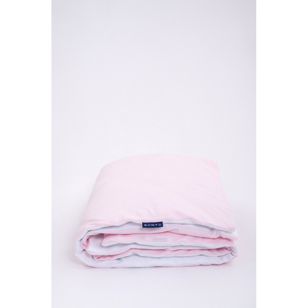 Sonto Sleepset - детский пододеяльник с кнопками на уголках 90х115 см • Розовый