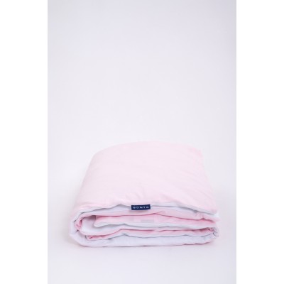 Sonto Sleepset - дитяча підковдра з кнопками на кутках 90х115 см • Рожевий