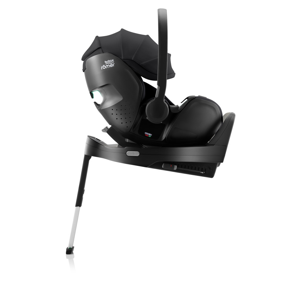 Britax Romer Baby-Safe Pro - автокрісло для новонародженого (автолюлька), легке, розкладається до лежачого положення (від народження до 15 місяців / 40 - 85 см) • LUX Onyx Black Britax Romer Baby-Safe Pro - автокрісло для новонародженого (автолюлька), легке, розкладається до лежачого положення (від народження до 15 місяців / 40 - 85 см) • LUX Onyx Black