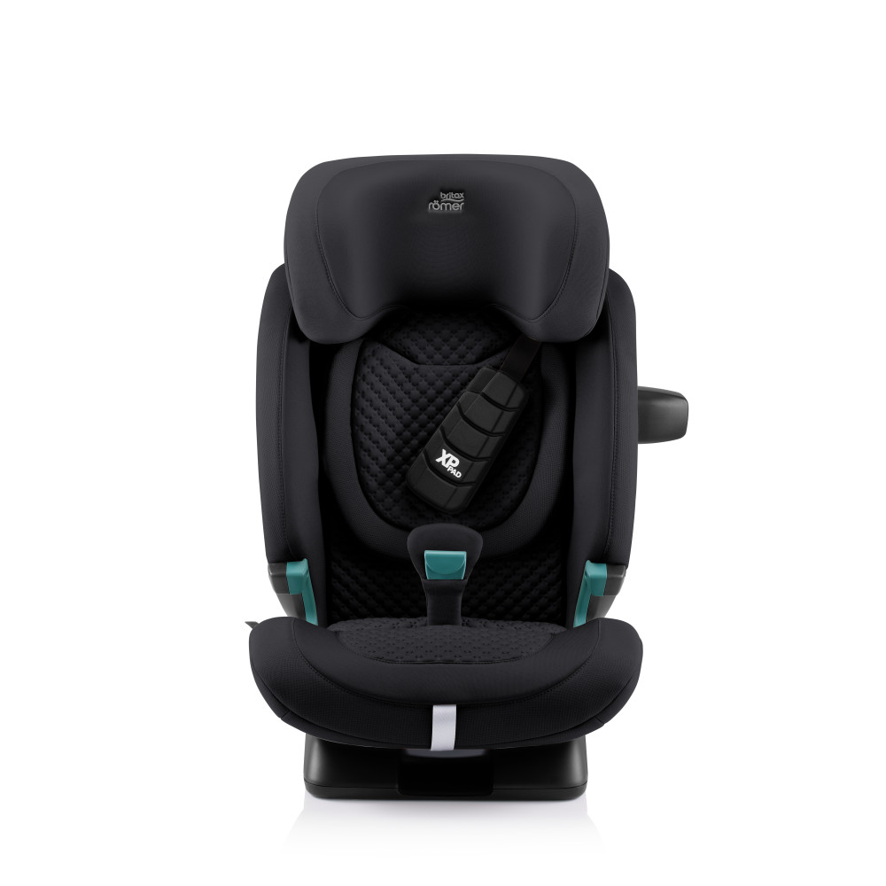 Britax Romer Advansafix Pro - автокрісло для дітей (від 15 місяців до 12 років / 76 - 150 см), кріплення ISOFIX • LUX Onyx Black