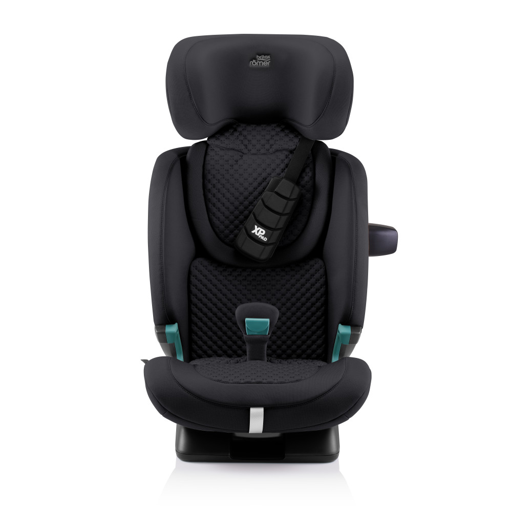 Britax Romer Advansafix Pro - автокрісло для дітей (від 15 місяців до 12 років / 76 - 150 см), кріплення ISOFIX • LUX Onyx Black