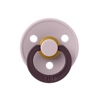 Пустушка BIBS Colour Latex Size 1 (0-6 м) Plum