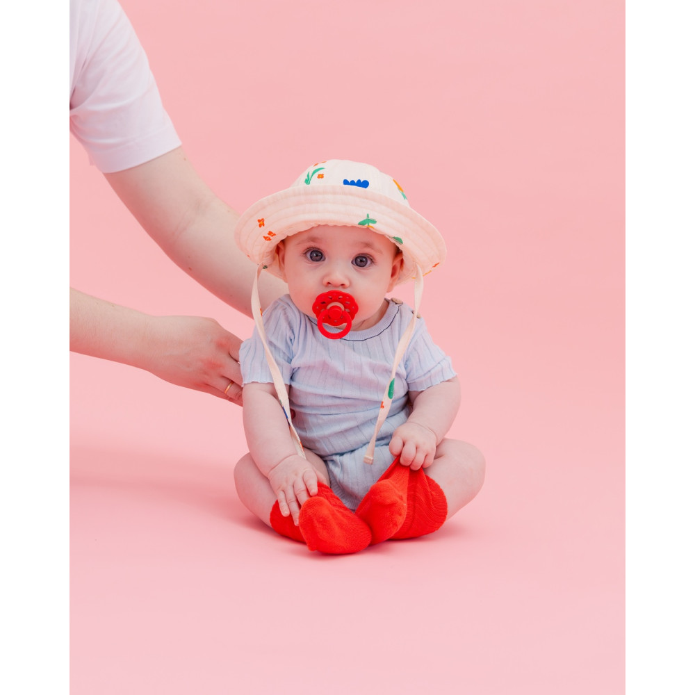 Пустушка BIBS Boheme Latex Size 2 (від 6 до 18 місяців) Candy Apple