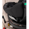 Carrello Vega Lite CRL-13808/2 - розкладне автокрісло для немовля з базою, автолюлька (0 - 15 місяців / 40 - 87 см), кріплення ISOFIX з упором у підлогу • Absolute Black