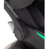 Carrello Vega Lite CRL-13808/2 - розкладне автокрісло для немовля з базою, автолюлька (0 - 15 місяців / 40 - 87 см), кріплення ISOFIX з упором у підлогу • Absolute Black