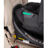 Carrello Vega Lite CRL-13808/2 - розкладне автокрісло для немовля з базою, автолюлька (0 - 15 місяців / 40 - 87 см), кріплення ISOFIX з упором у підлогу • Absolute Black