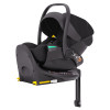 Carrello Vega Lite CRL-13808/2 - розкладне автокрісло для немовля з базою, автолюлька (0 - 15 місяців / 40 - 87 см), кріплення ISOFIX з упором у підлогу • Absolute Black